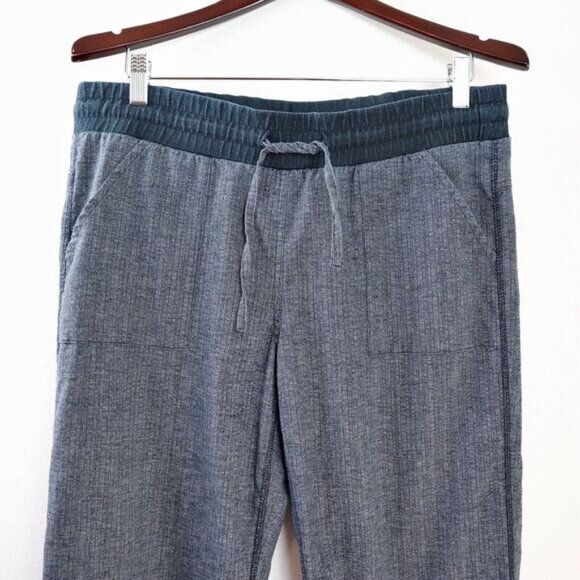 Prana Size M Mantra Pant Hemp Blend Straight Leg Pant Coal Gray - Picture 3 of 10